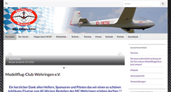 Desktop Screenshot of mcwehringen.de